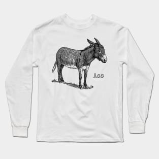 Ass Long Sleeve T-Shirt